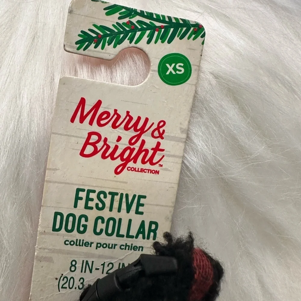 🩷5/$10 Merry & Bright Festive Dog Collar